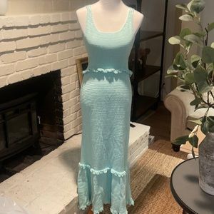 Somedays Lovin crochet maxi dress